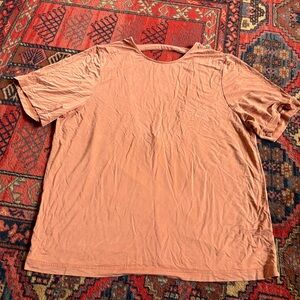 & Other Stories Stockholm Atelier Orange Short Sleeve Tee